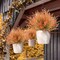 6 Bundles of Artificial Fall Flowers No Fade Faux Autumn Plants, Fake Indoor Outdoor Greenery Fall Decor for Home Thanksgiving Christmas Wedding Party Garden Fireplace Décor (Autumn).